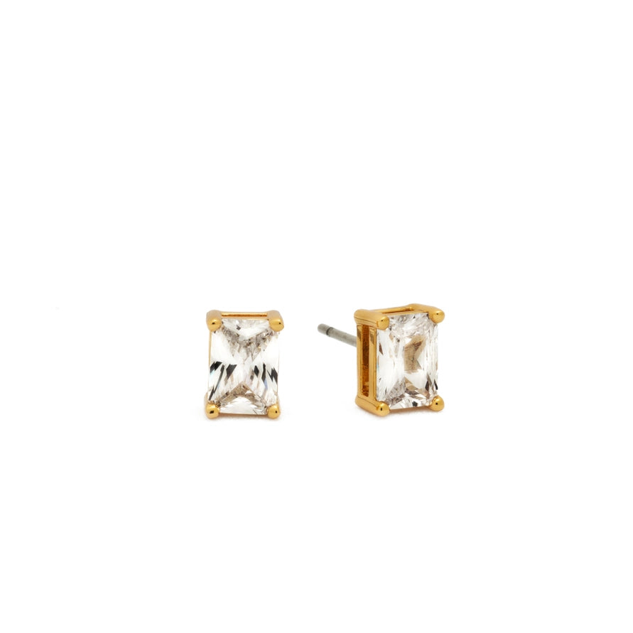 BG - 18K Gold Stud Earrings
