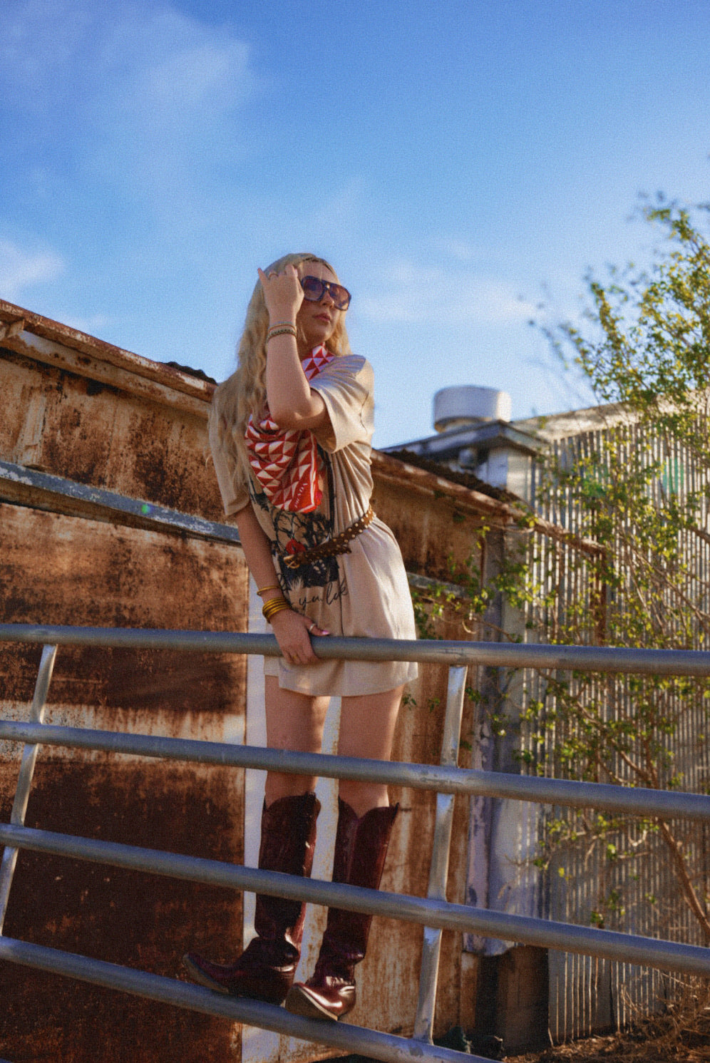 Wild West T-Shirt Dress