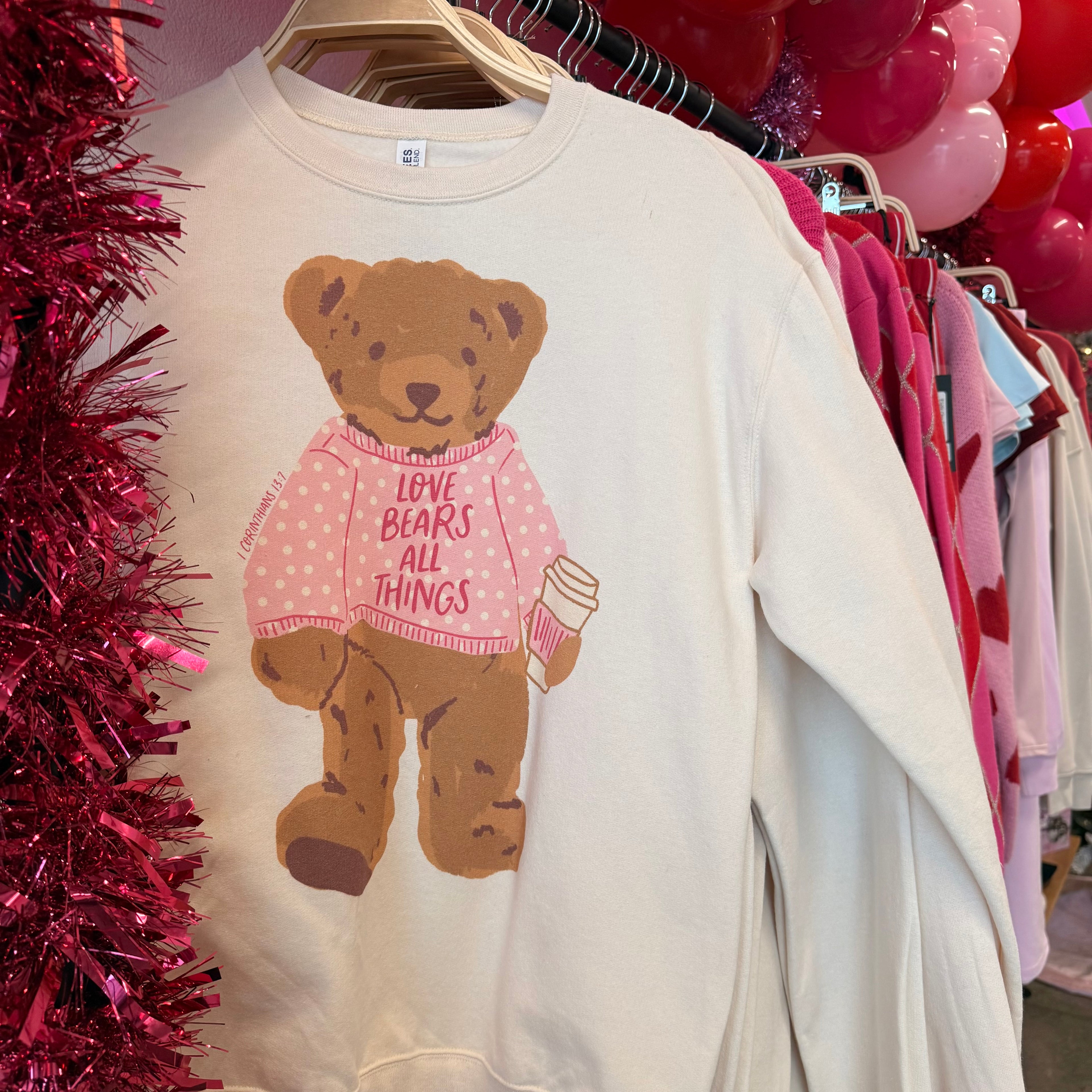 Love Bears All Things Crewneck