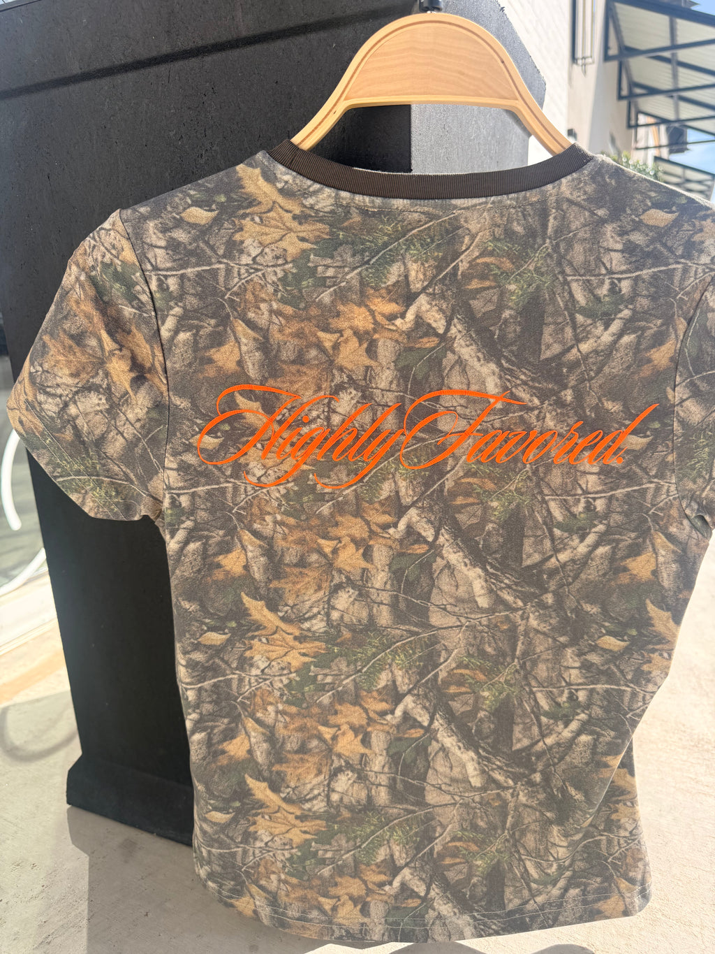 818 Camo Baby Tee